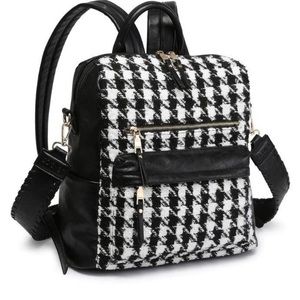 Jen & Co. Amelia Plaid Crossbody Backpack